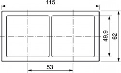 Trim frame for Presto 20000 system, MATT SILVER - Img 3