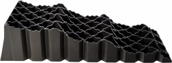 Triple Level Level Levelling Wedge with 3 levels and profiled surface, 2pcs
