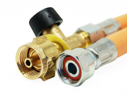 TRUMA high-pressure hose, (30 bar) with safety valve, cylinder Germany (G12)