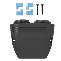 USB A + C double socket kit, and 12V car socket, surface mounted - Img 4