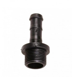 Water hose connector Ø 8/10 mm with 3/8" thread (1 piece)