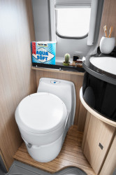 WC fix "Thetford C223-CS" cu golire tanc la exterior, montaj aplicat - Img 2