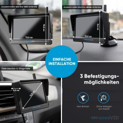 WIRELESS video parking system with parking sensors and solar charging - Img 3