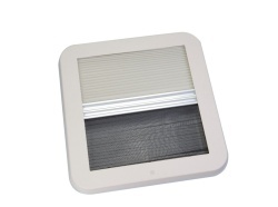 40 x 40 Freucamp / Sanjo hatch with transparent cover, retractable blind and mosquito net - Img 6