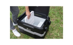 45 litre refrigerated box with 2 cooling compartments and electronic display,12/230V - Img 5