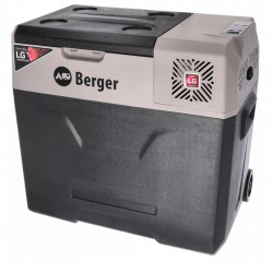 49 litre cooler with LG 12/24/230V compressor, handle and integrated transport wheels - Img 6