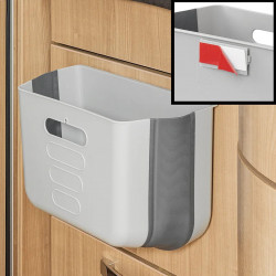 6 litre collapsible rubbish bin for caravans or motorhomes with fastening system included - Img 5