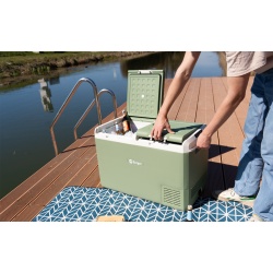 95L car cooler with compressor and cooling/freezing function, 12/24/230V, 95 litre capacity, dual zones (two compartments) - Img 7