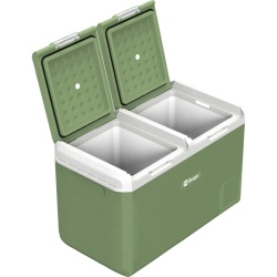 95L car cooler with compressor and cooling/freezing function, 12/24/230V, 95 litre capacity, dual zones (two compartments) - Img 2