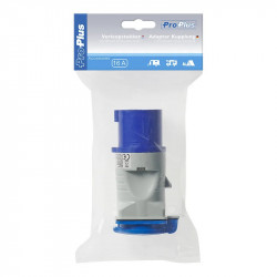 Adapter CEE plug to Schuko socket, 16A IP44 protection - Img 6