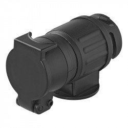 Adapter with 13 pin stecher and 7 pin socket, ABS, 12V - Img 4