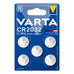 Baterie VARTA 2032, 3V, litiu, 5 buc