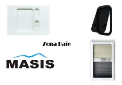 BATHROOM conversion package : ABS panel, window, blind for Ducato, Boxer, Jumper