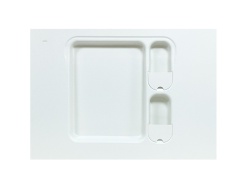 Bathroom panel with 2 compartments, Ducato, Boxer, Jumper, 110 x 80 cm
