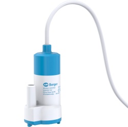 Berger 16 l/min TP16 / 0.6 bar submersible water pump for caravans or motorhomes, 12V