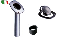 Black rubber protection tube for recessed rod holder, diameter 45 mm - Img 2