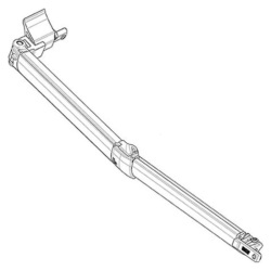 Braț articulat dreapta pentru copertina Dometic PW 1100, 3,0 - 3,5 m, deschidere 2,5 m (407157412)