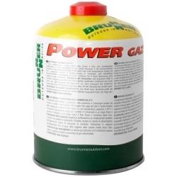Brunner C500 gas cylinder, propane/butane, net gas content 450g