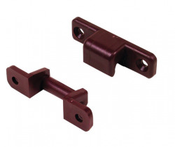 Clamps for fixing tables in caravans, motorhomes