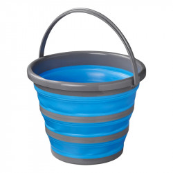 Colla collapsible bucket 10l blue and grey