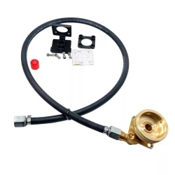 Complete set 2 pcs refillable LPG tank, light steel with multivalve and light weight - Img 5