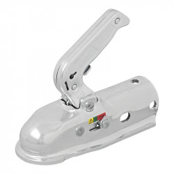 Cupla turnata pentru rulota sau remorca 2300 kg profil bara rotunda 40/45/50mm, omologare e4 si Dekra - Img 4