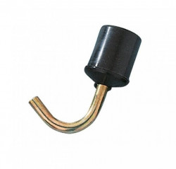 Curved pole for caravan tent poles (2 pcs)