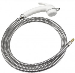 External shower outlet with hot/cold water mixing valve, with shower and lock included - Img 3
