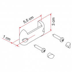Fiamma Fix Organiser for fixing organisers - Img 2