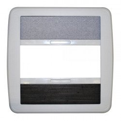 Frame with blind and insect net for Dometic Mini Heki, Style and S hatches 40 x 40 cm