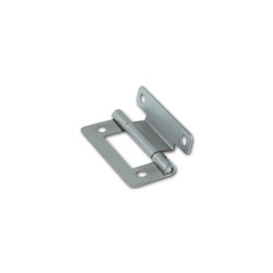Galvanised steel hinge for caravan or motorhome furniture