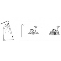 Geantă accesorii cu material de fixare Thule Subsola (1500603834)
