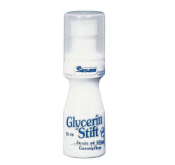 Glycerine stick to protect rubber seals