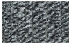 Grey chenille curtain, 185 x 56 cm - Img 2