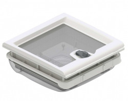 Hatch 28 x 28 Fiamma "Vent 28F Crystal" with transparent cover and mosquito net - Img 3