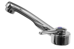 Hot/cold water coil "Florenz Standard", 150 mm pipe, mounting hole diameter 33mm