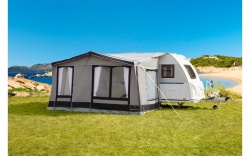 Inflatable tent for caravan Sirmione Air, 400 x 250 cm, installation height 240 - 255 cm - Img 4