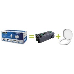 Kit fresh up (rezervor reziduuri + colac) pentru WC Thetford C500 - Img 2