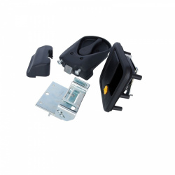 M1 complete lock without hub and key, 151 x 143 mm, black - Img 4