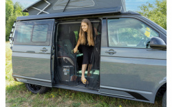 Mosquito net for Volkswagen T5 / T6 sliding door - Img 3