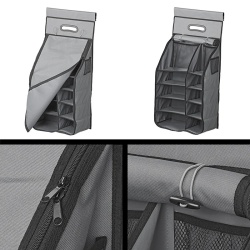 Multifunctional camping organiser with 14 compartments, 40 x 78 x 26 cm - Img 3