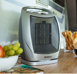 Oscillating fan heater with thermostat and rollover protection, Berger 750/1500W - Img 2