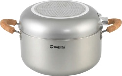 Outwell Feast Ceramic L cookware set, comprising a 5-litre pot, a 2-litre saucepan and a 24 cm frying pan, induction-compatible - Img 3