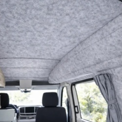 Pâslă autoadezivă Pundmann B4F pentru capitonaj, gri neutru, rolă 4,5 m² (150 x 300 cm) - Img 6