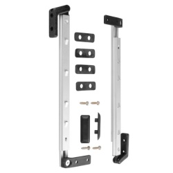 Polyplastic universal window handle, automatic with 4-position lock, 210 mm, 2 pcs