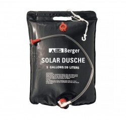 Portable solar shower 20l