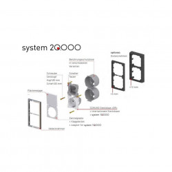 Rama distantare 3 mm pentru sistemul Presto 20000 - Img 2