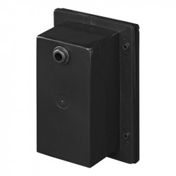 Rectangular socket with CEE stecher for caravans or motorhomes, 16A, BLACK - Img 3