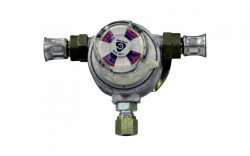 Regulator for 2 cylinders with automatic switching and gas hoses included - Img 2