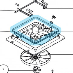 Replacement gasket for Maxxfan hatches 40 x 40 cm - Img 2